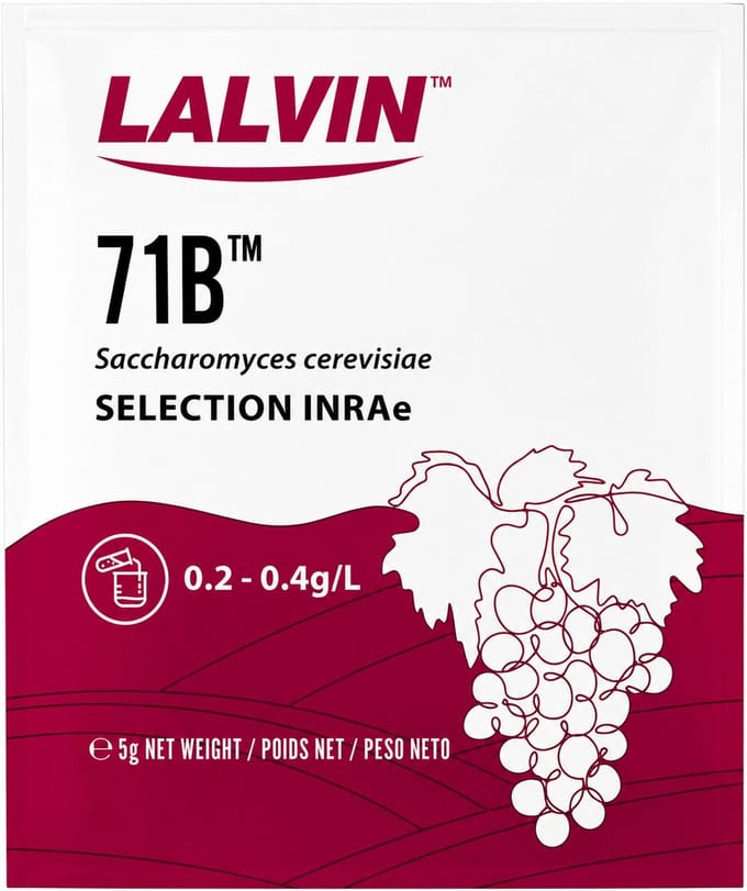 Gedroogde gist 71B™ - Lalvin™ - 5 g