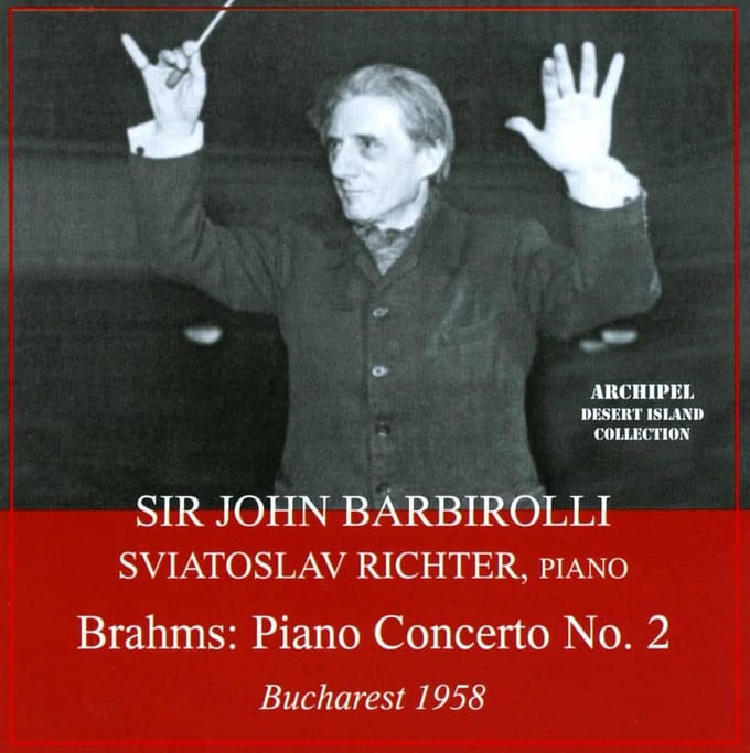 Brahms: Piano Concerto No. 2, Debussy: La Mer