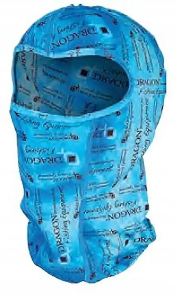 Dragon Thermische Bivakmuts Lycra & Fleece Blauw Universeel