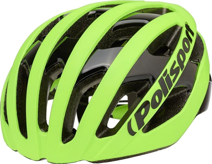 Polisport helm Light Pro L(58/62)FluoYellow Matte/Black