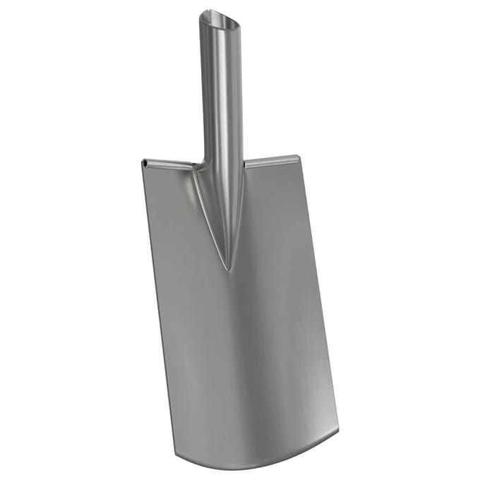 vidaXL - Schep - Hoofd - Zilver - 43 - x - 17 - cm - Gepoedercoat - staal