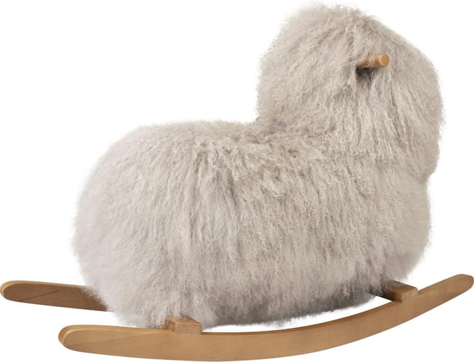 hobbeldier schaap krulhaar grijs 75cm (ovis aries)