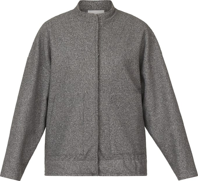 SISTERS POINT Giza-Bomber - Dames Jas - Grey mel. - Maat M