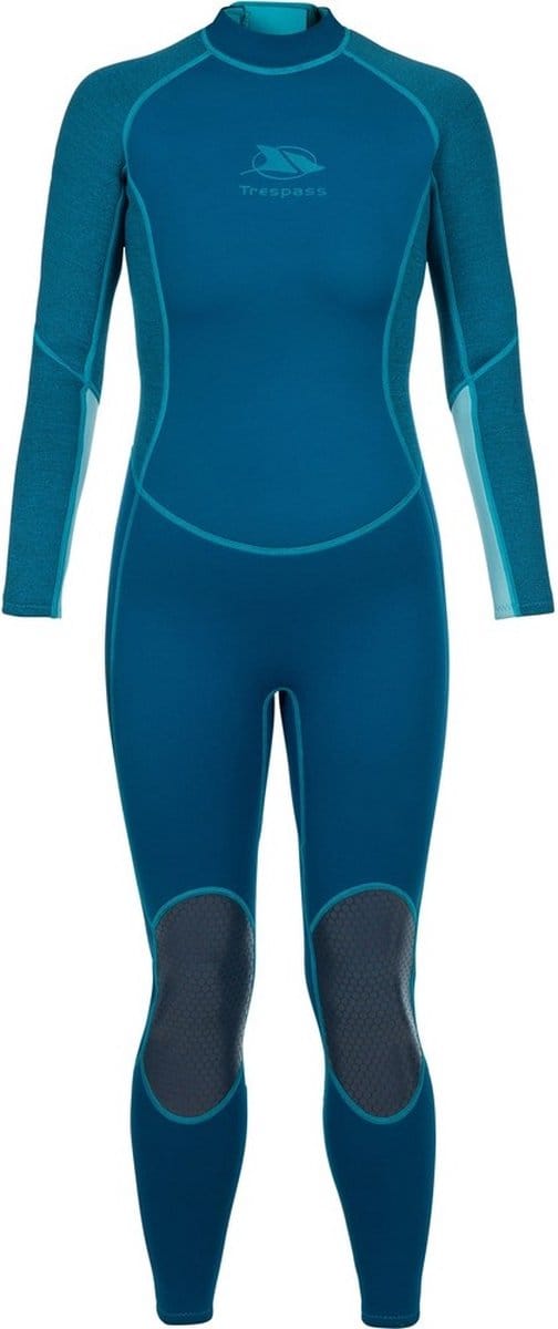 Trespass dameswetsuit Lox - Dames 3 mm volledig wetsuit Cosmic Blue Marl