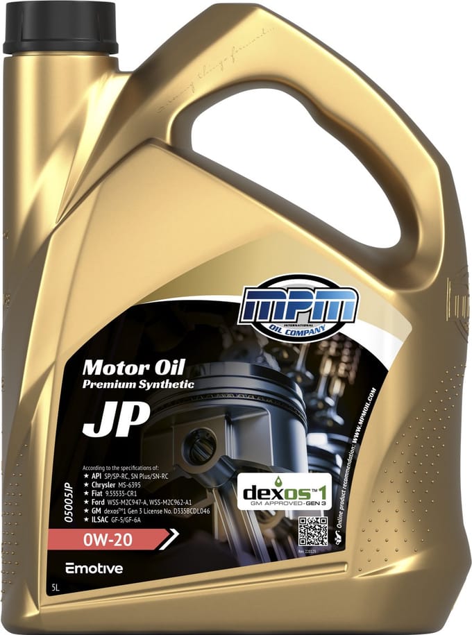 MPM Motorolie 0w20 JP - 5 liter