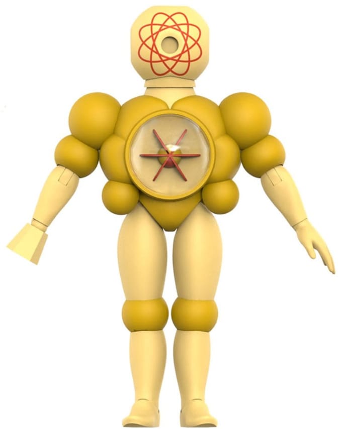 Super7 SilverHawks Ultimates Action Figure Mo-Lec-U-Lar (Toy Version) 18 cm Action Figuur