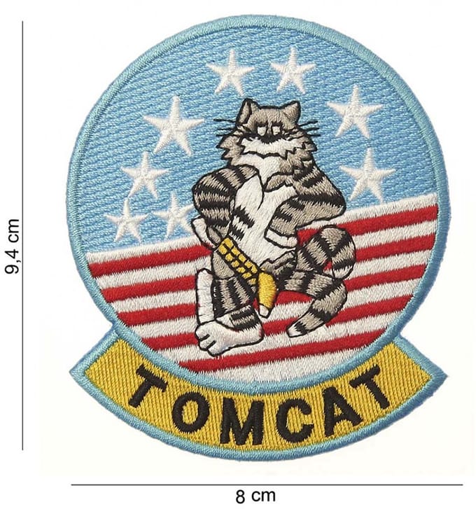 101 Inc Embleem Stof Tomcat 8 Stars 11701 4049