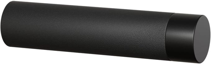 Deurstopper - Zwart - RVS - GPF - Binnendeur - Wand Zwart 85x19mm GPF8735.61