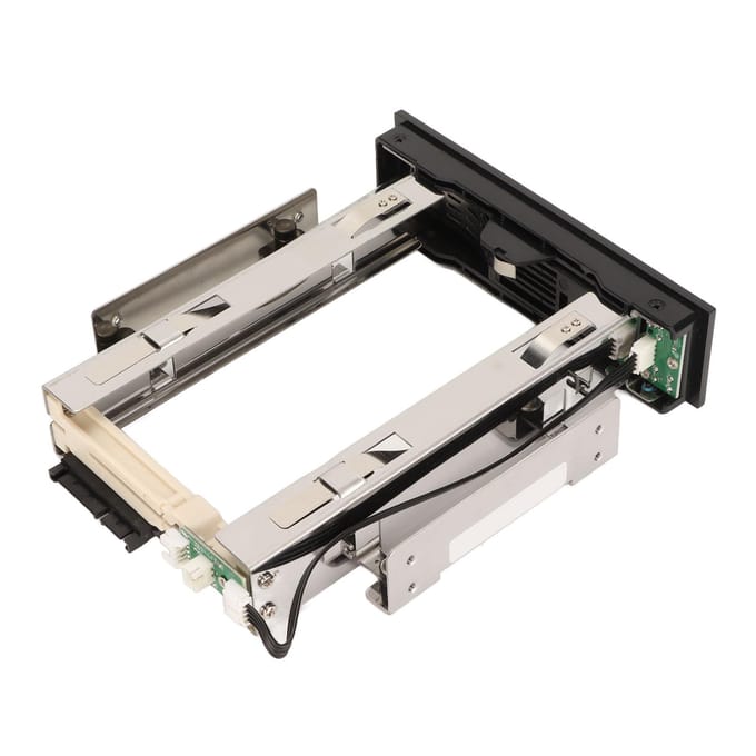Boîtier de disque dur interne 3,5 pouces, 6 Gbit/s, échangeable à chaud, bonne dissipation thermique, rack mobile sans plateau pour disque dur white
