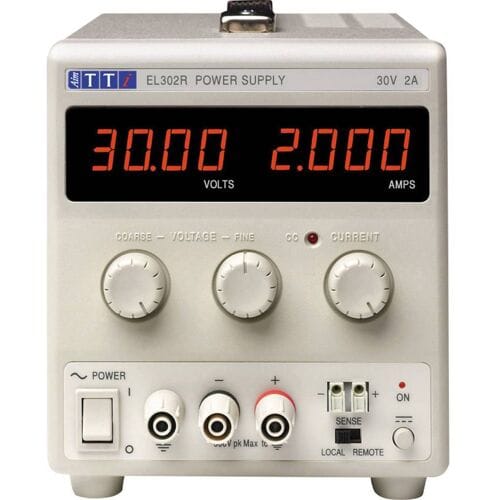 Aim TTi EL302R Labvoeding, regelbaar 0 - 30 V/DC 0 - 2 A 60 W Aantal uitgangen: 1 x