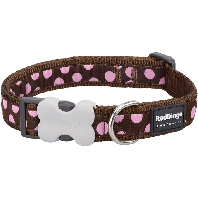 Verstelbare hondenhalsband Red Dingo