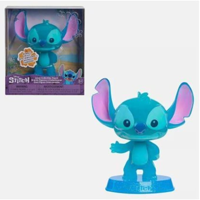 Disney Stitch - Grote Wiebelhoofd Verzamelfiguur Stitch blauw