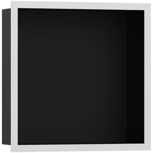 Hansgrohe XtraStoris Individual wall niche installation box with design frame 30 x 10 x 30 cm 56098700