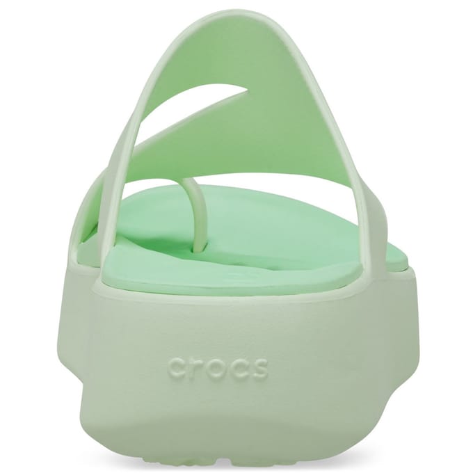 Crocs Getaway Platform Thermoplastische Dames Sandalen In Jade Tint