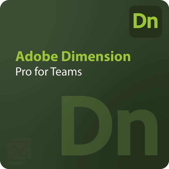 Adobe Dimension - Pro for Teams 1 - 9 Gebruiker(s)