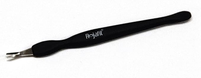 Rojafit Professioneel Nagelhuidmesje - Softgrip - 11,5 cm.- Zwart