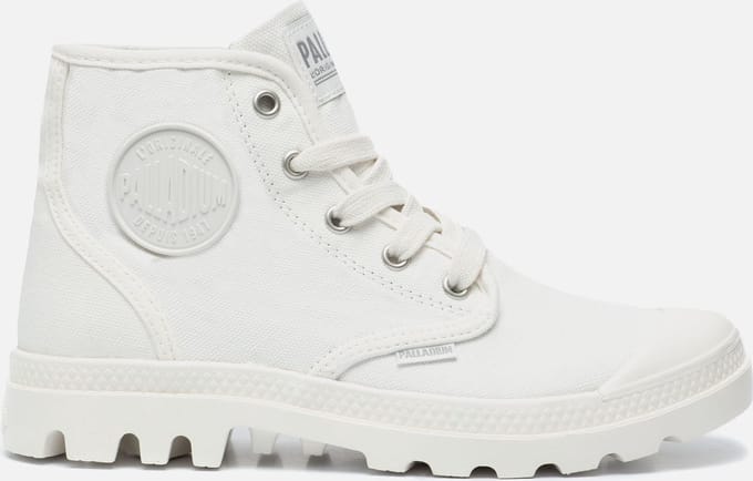 Palladium Palladium Pampa Hi veterboots wit Canvas 261210 - Maat 38