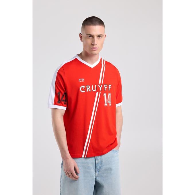 America Today Cruyff Washington Red Taglia: S | Magliette basic Outlet | Uomo | Rosso
