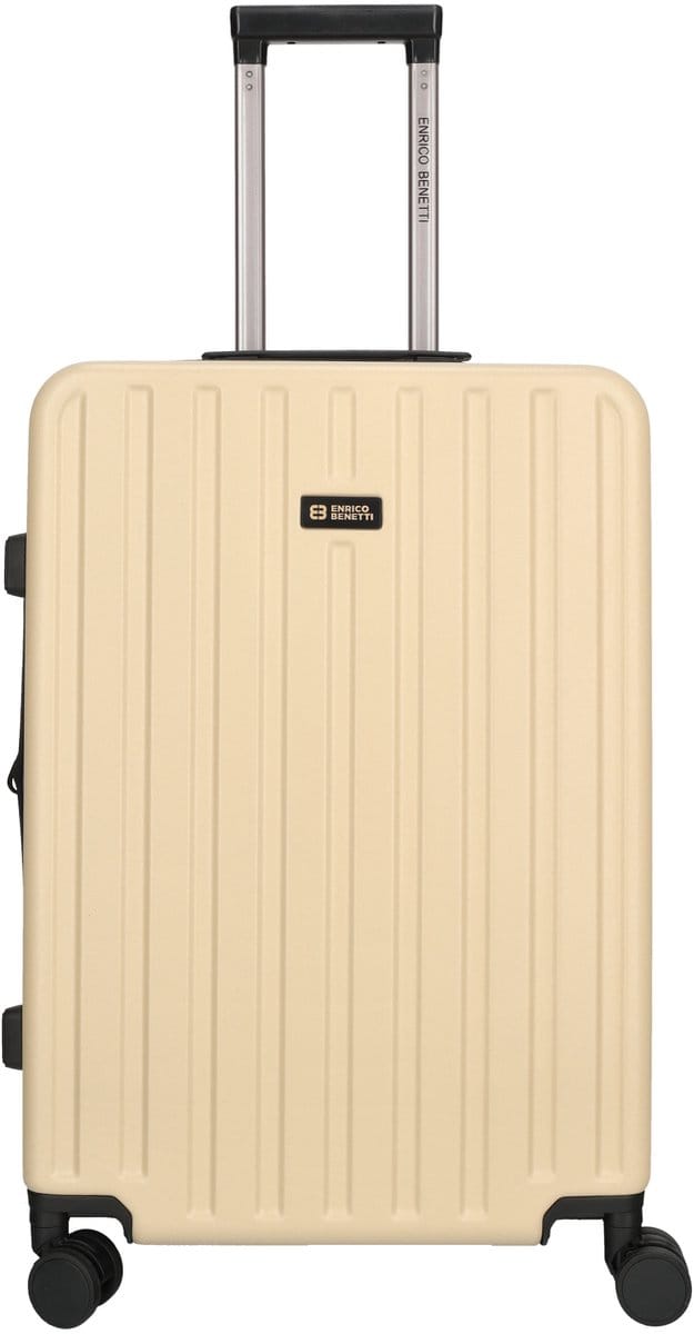 Enrico Benetti Portland Middelgrote Koffer 62 cm - 60/67 liter - Beige