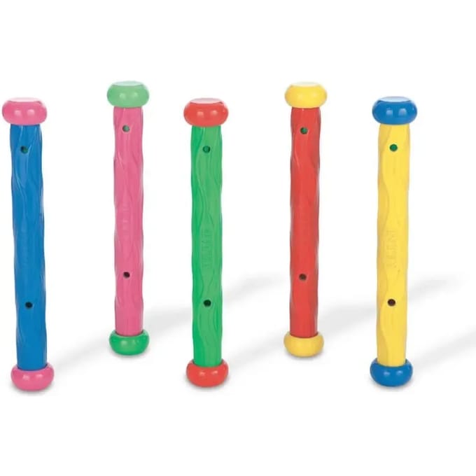 Zwemstokken - Intex - Set van 5 kleuren - Flexibel - Gemengd - Vanaf 6 jaar