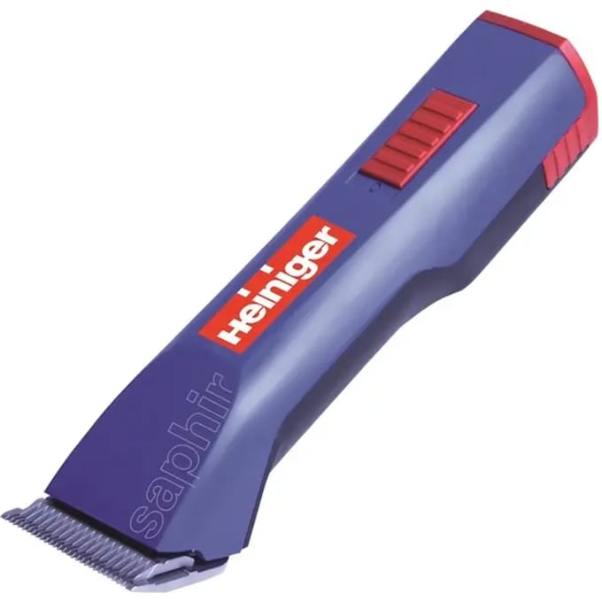 Heiniger Saphir – Professionele draadloze tondeuse met scheerkop nr. 10 en 2 accu’s
