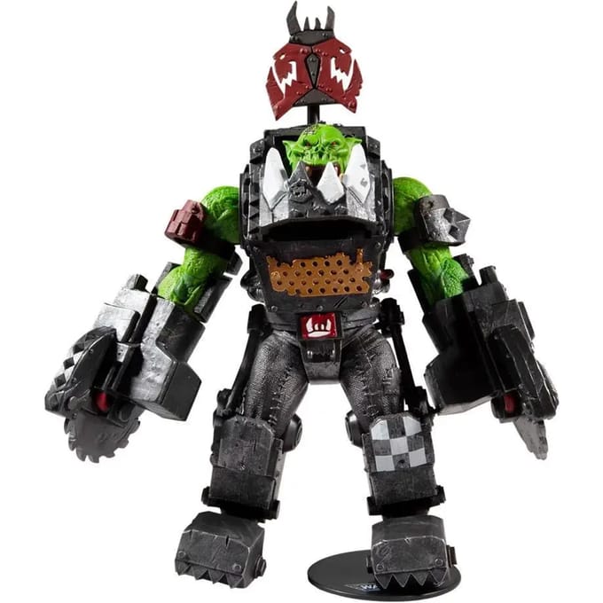 Beeldje McFarlane Toys Warhammer 40K Ork Meganob With Buzzsaw