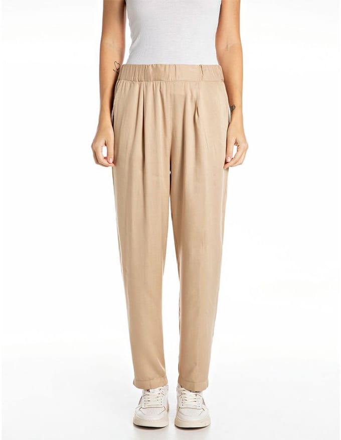 Replay W8127 .000.85062 Broek Beige M Vrouw