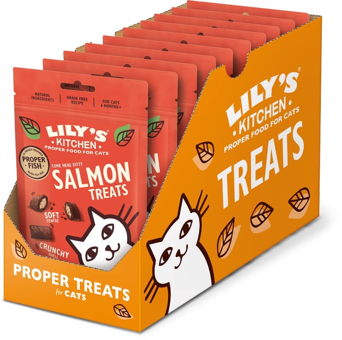 Lily's Kitchen - Kattensnacks - Zalm 10 x 60 g