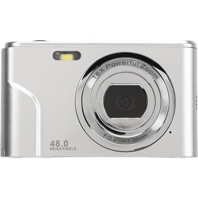 Digitale Camera 48MP 16x Zoom 1080P HD 2.4 Inch IPS Display Mini Compact Zakcamera