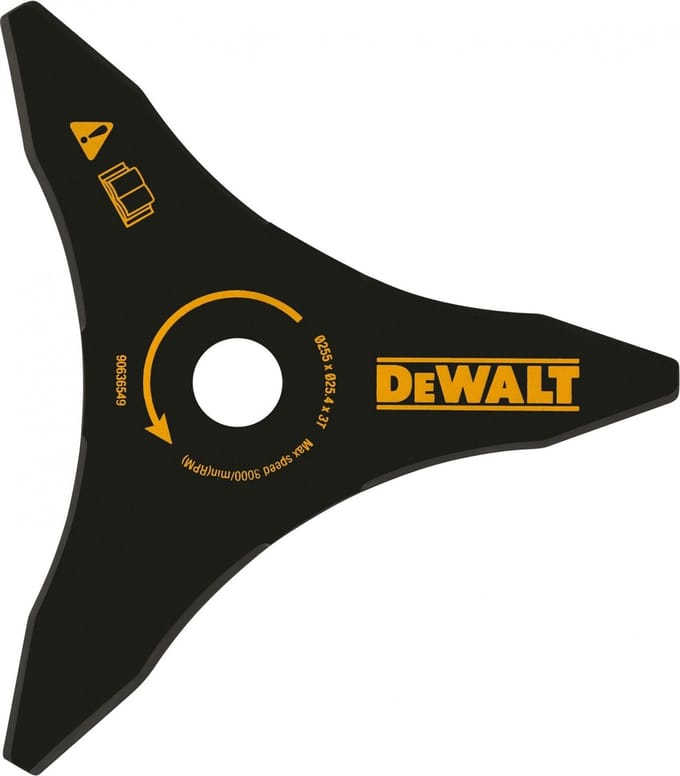 DEWALT DT20653-QZ 54V XR FLEXVOLT BLAD MET 3 MESSEN VOOR BOSMAAIER 25CM