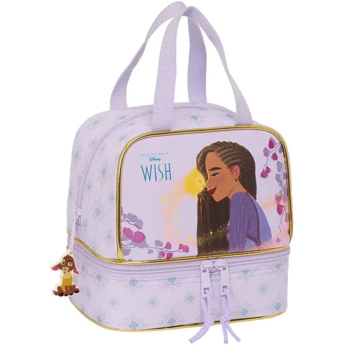 Disney Wish Beautycase, Rosas -20 x 20 x 15 cm - Polyester