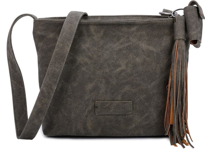 Fritzi aus Preußen Schoudertas Jakx Lipstick 04 Cross Bag Deep Jungle Groene