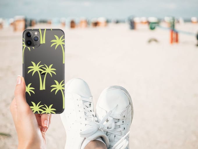 Apple iPhone 11 Pro Max TPU Case Palmtrees