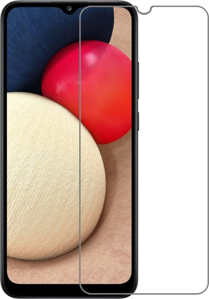 Screenprotector - Geschikt voor Samsung Galaxy A03s - Extra Sterk - Gehard Glas - Beschermglas - Tempered Glass - Screen Protector