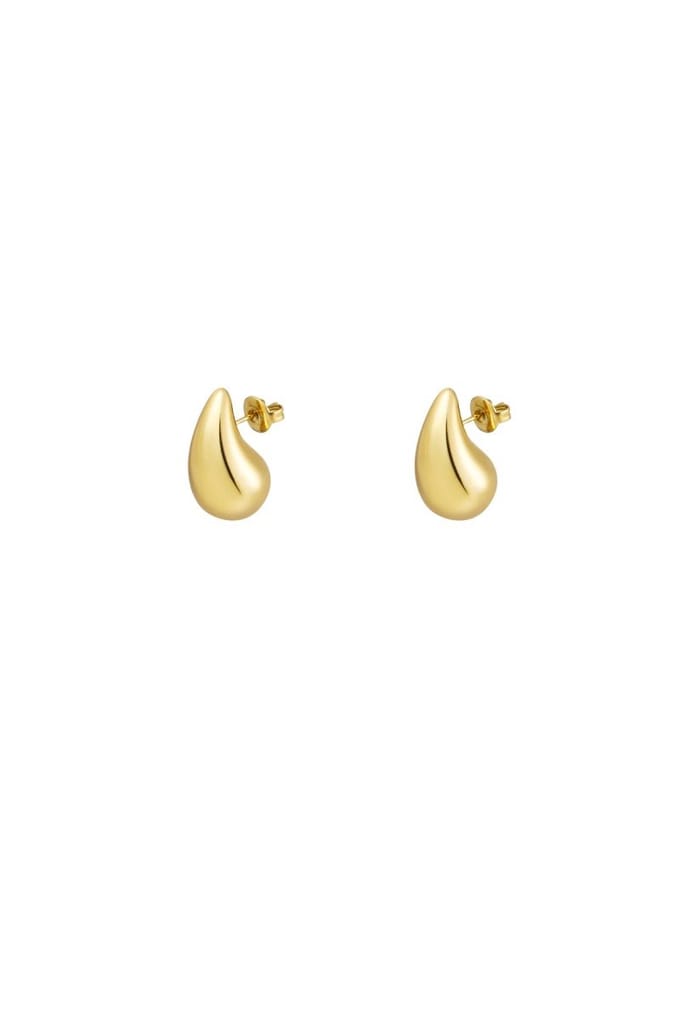 Oorbellen - Waterdrop Classy Mini - Goud - Trending