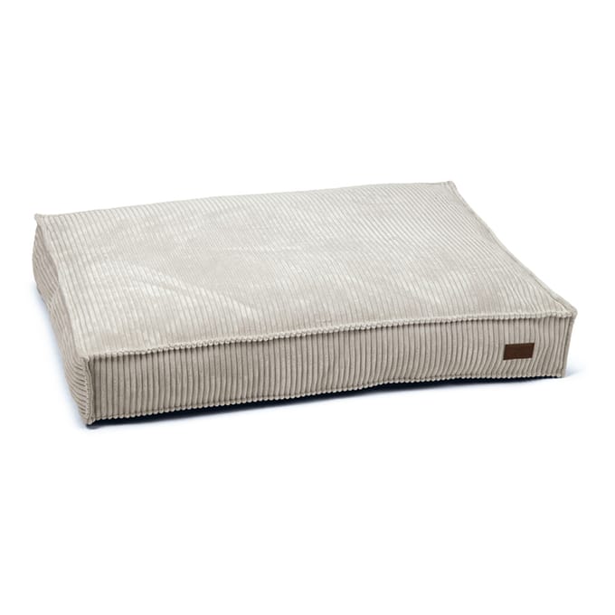Designed by Lotte Loungerkussen Ribbel, lichtgrijs ca. 100x70x15cm hond