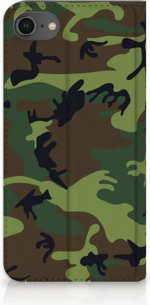 iPhone 7 | 8 | SE (2020) | SE (2022) Hoesje met Magneet Army Dark