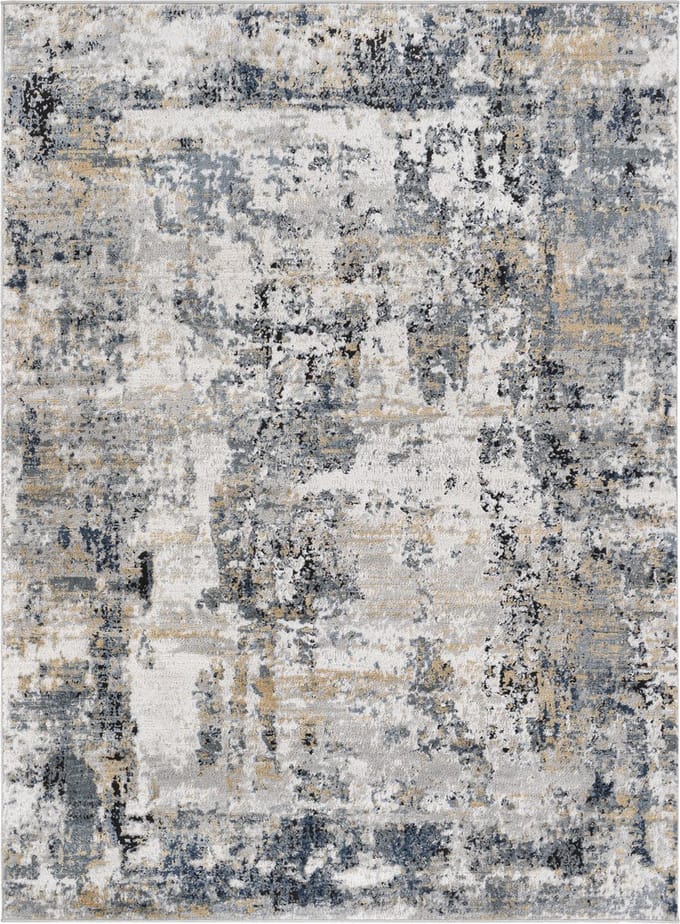 SURYA - LENA Modern Abstract Grijs Tapijt