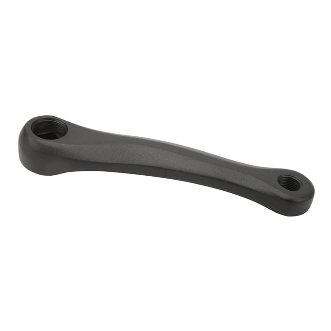 Fiets Crankarm Links 152mm Diamantgat Aluminiumlegering Sterke Ondersteuning Pedaal Crankbeen black