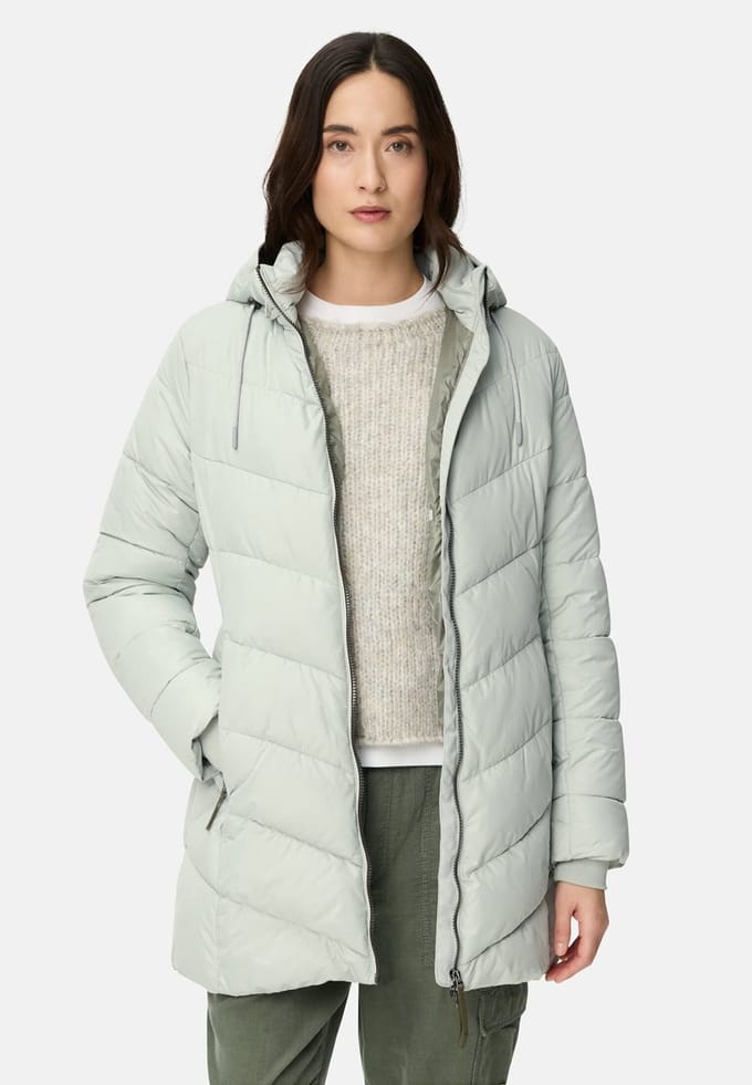 camel active Gewatteerde jas met afneembare capuchon - Maat - Saliewomenswear-36