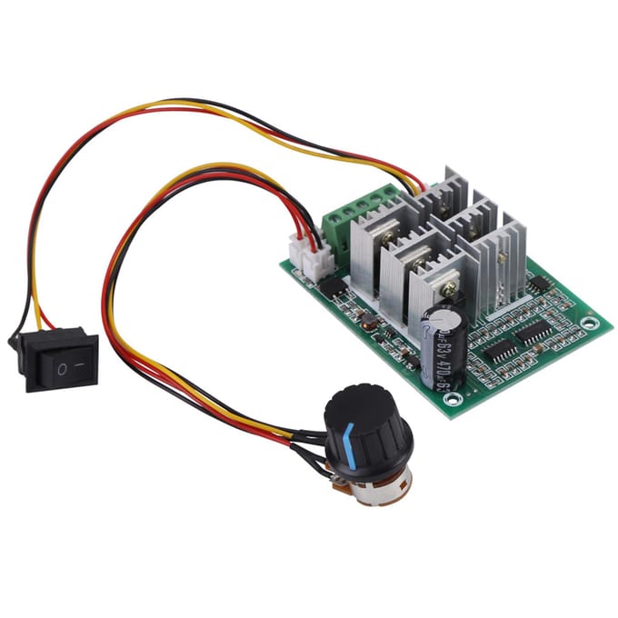 DC 5V‑36V 15A 3-Fase Borstelloze Motor Snelheidsregeling CW CCW Omkeerschakelaar
