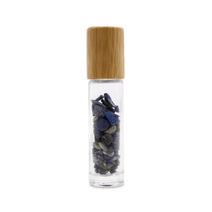 Edelsteen Rollerflesjes 10ml - Sodaliet - Houten Dop - 2 Stuks - Aromatherapie