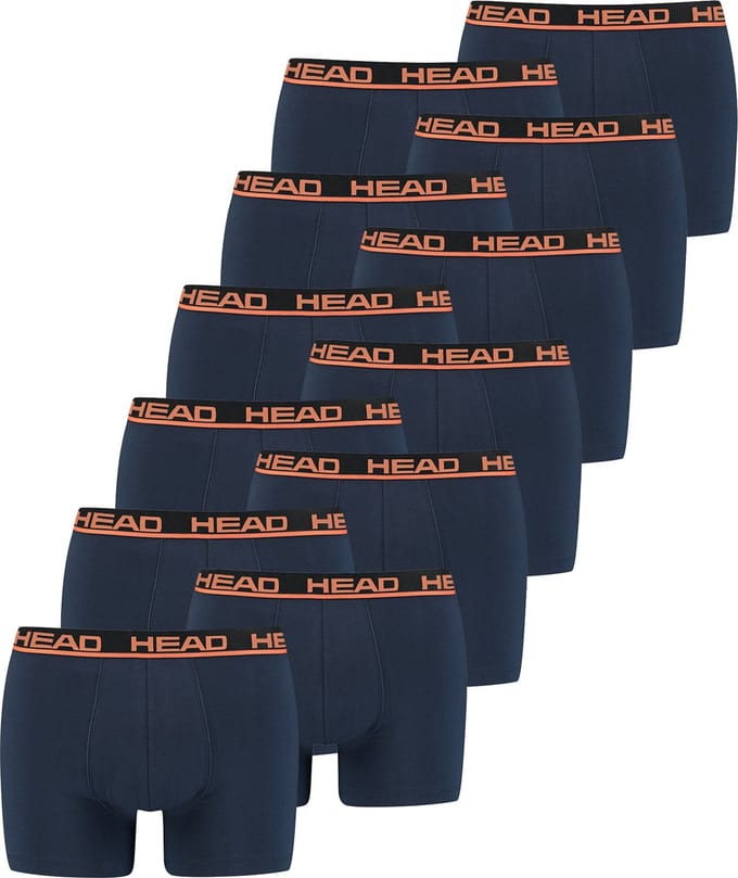 BOXERS Set van 12 stuks Head Basic Boxerbroek voor heren, shorts, ondergoed, ondergoed