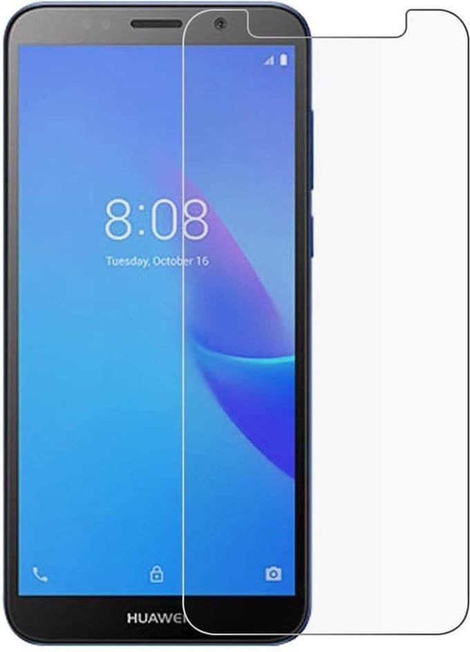 3 Stuks Screenprotector Tempered Glass Glazen Gehard Screen Protector 2.5D 9H (0.3mm) - Geschikt Voor: Huawei Y5 2018