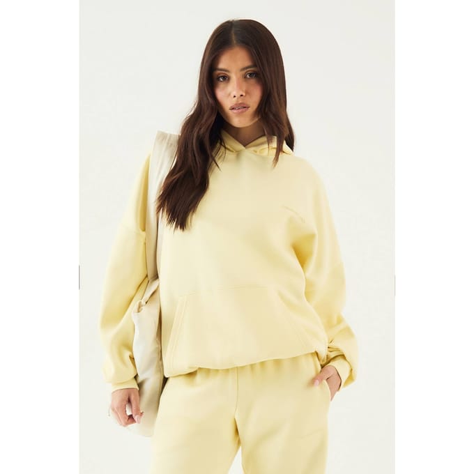 Dames DSGN Studio Oversized Hoodie | Butter | Maat: 2XL