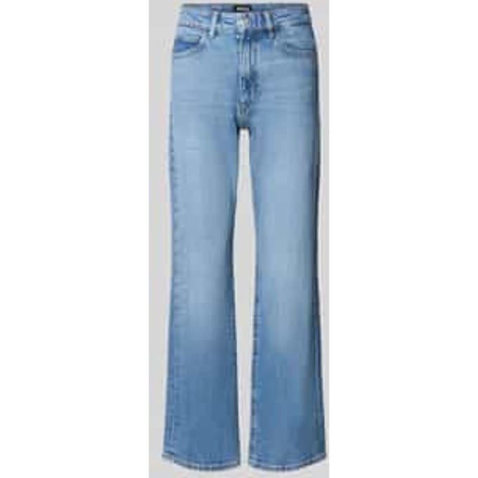 slim fit bootcut-jeans van katoenmix model 'PARKWAY-STR'