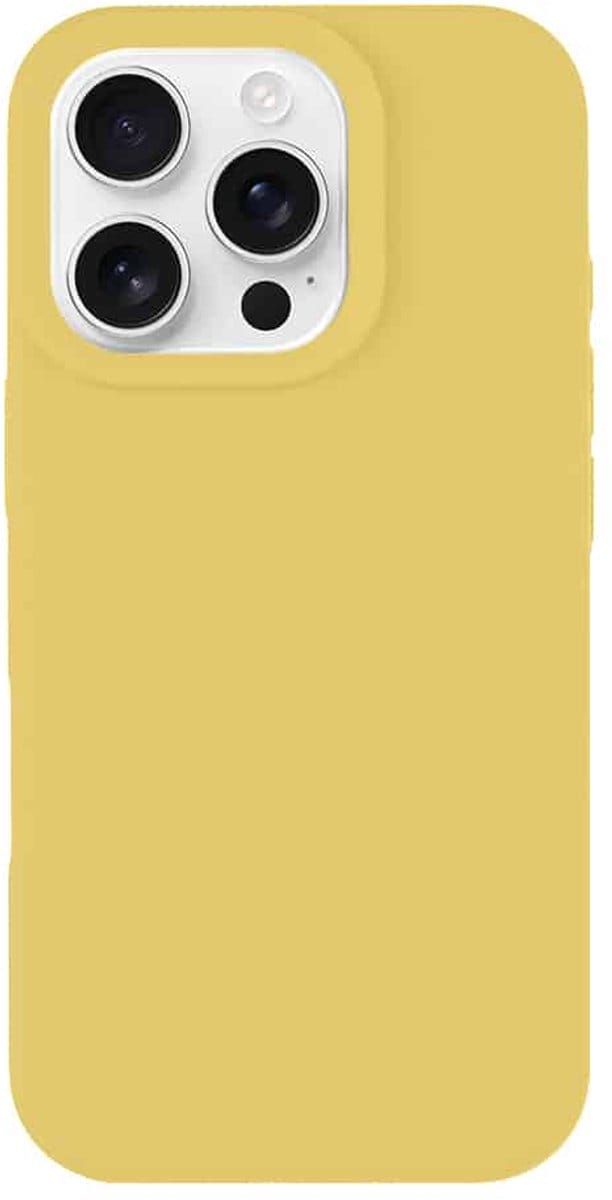 Tactical iPhone 16 Pro Velvet Smoothie Cover – Hoesje – Banana