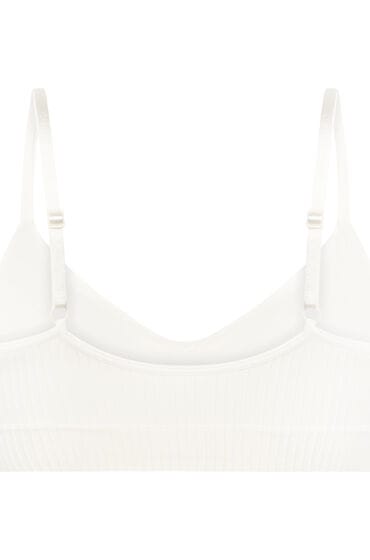 Hunkemöller Dames Lingerie Bralette Dianne - Wit - maat S
