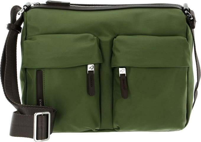 MANDARINA DUCK Schoudertas Hunter Crossover Sphagnum Groene