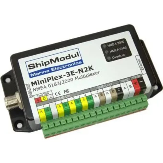 Ethernet-versie multiplexer ShipModul Miniplex-3E-N2K